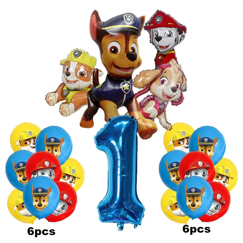 PAW Patrol  Balloon 17pcs