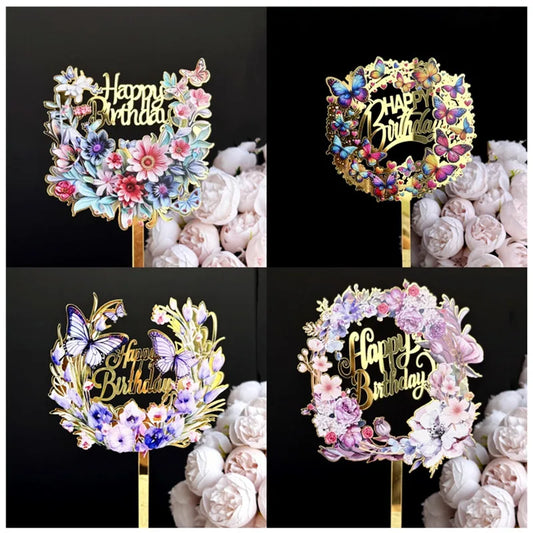 New 3D Color Printing Cake Topper