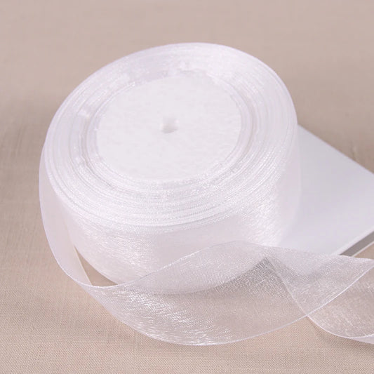 Organza ribbon 50 yards/Roll