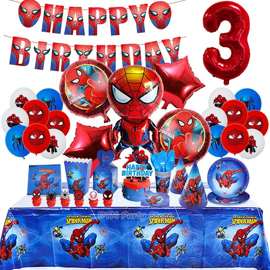 Spider Man Dekorations