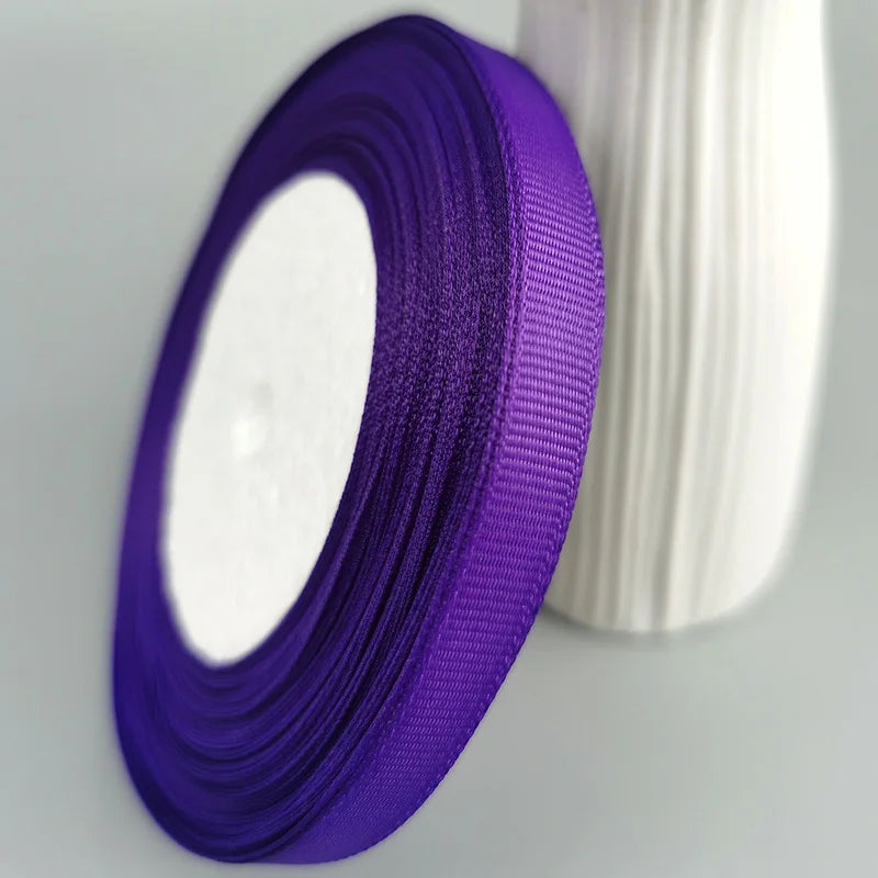 Grosgrain fabric ribbon gift wrap (25 yards/roll) 10mm