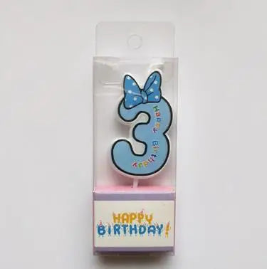 Mickey figure candles