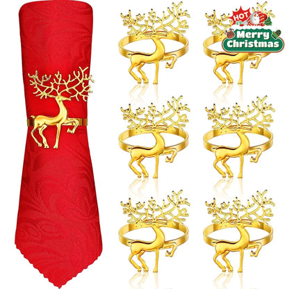 Xmas Table Napkin Rings