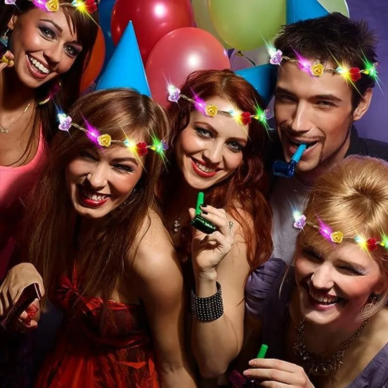 LED Flower headband