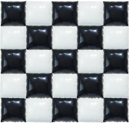 Wall square double-sided  balloons  50 pieces