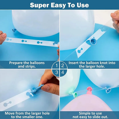 Balloon Chain Strip for Arch Garland