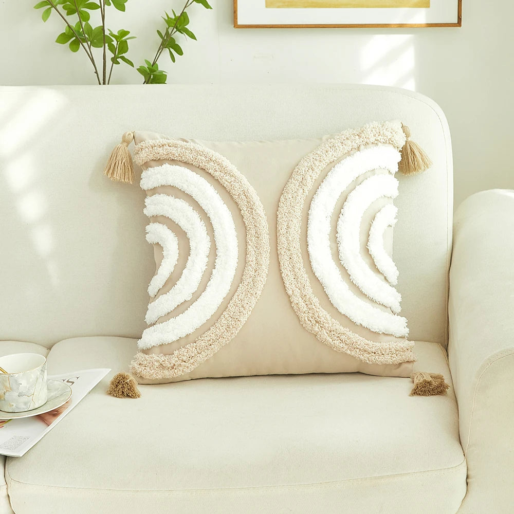 Sorino Bohemian Tufted Pillowcase – Vintage Pastoral