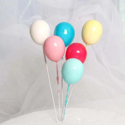 Smiling Face Cloud Rainbow Cake opper decoratings