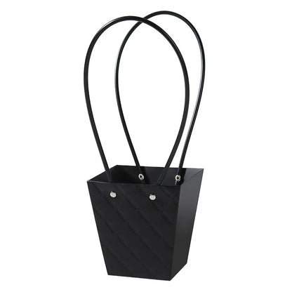 Flower tote bag portable