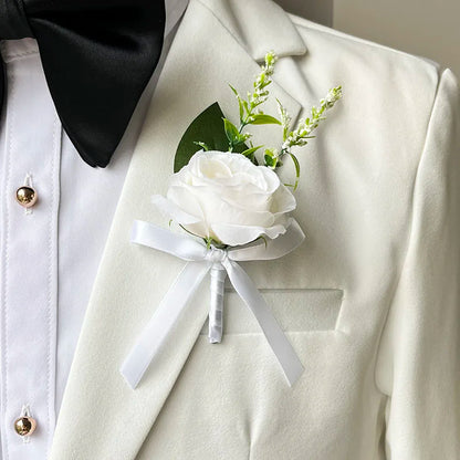 Bouquet silk roses