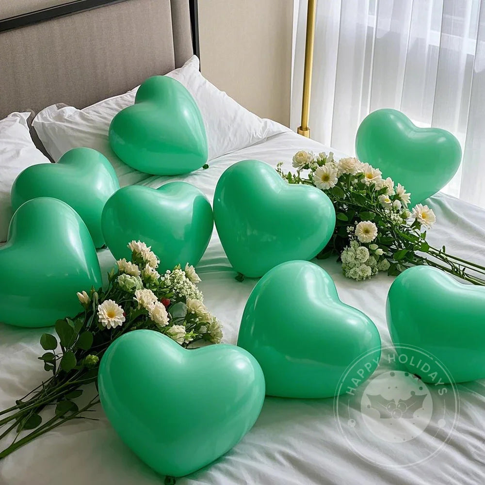 Heart balloons for decoration 20/50/100pcs 10inch