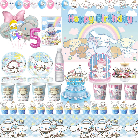 Cinnamon party decorations kit