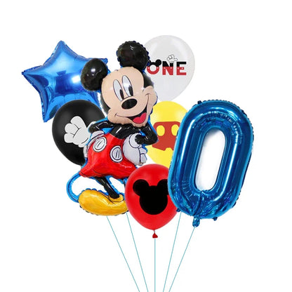 Mickey Mouse Balloon  set 7 Pcs