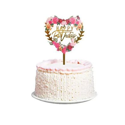 New 3D Color Printing Cake Topper