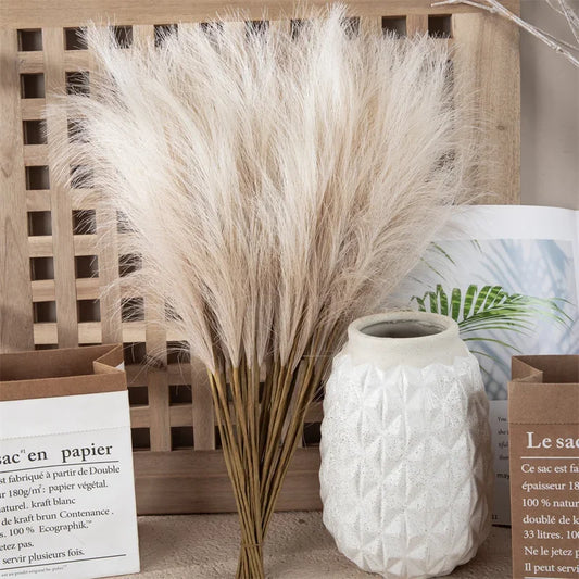 Pampas Grass decoration fake 10Pcs