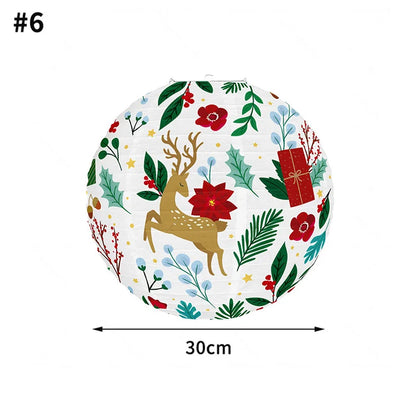 Christmas Party Paper Lanterns