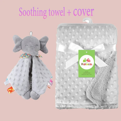 Personalized name baby blankets , stroller , sleeping dolls