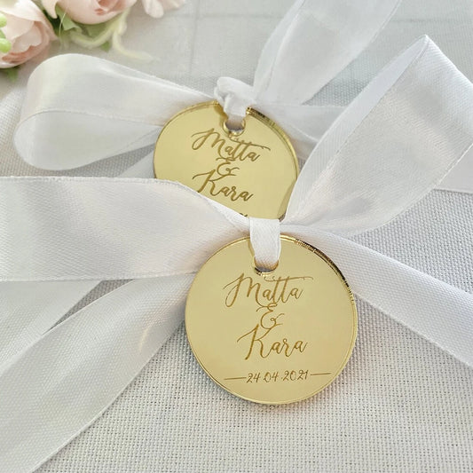 Name baby Baptism custom 20/50/100Pcs