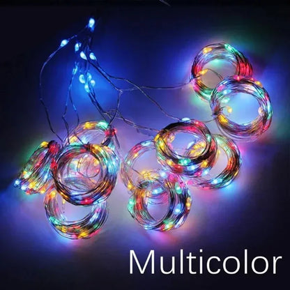3M LED Curtain String Lights (8 Modes)