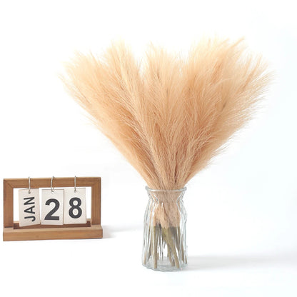 Pampas Flowers Bouquet Fake Plants