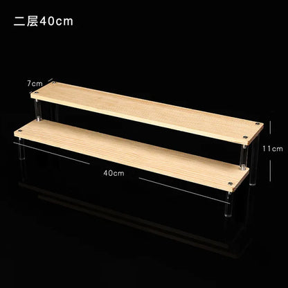 1-5 Tier Clear Acrylic Display Stand
