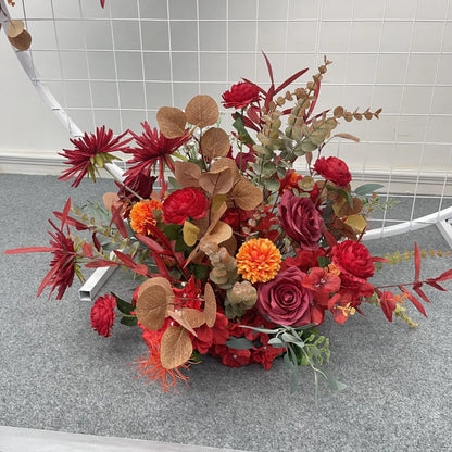 Artificial Crescent Flower Table & Arch Decoration