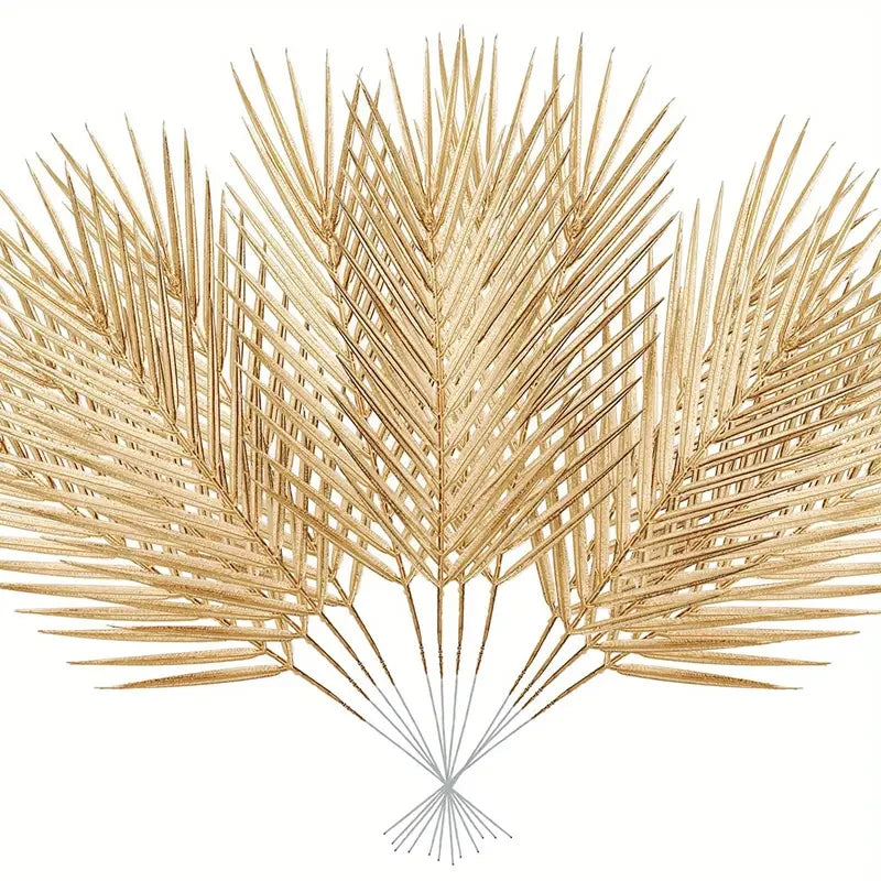 Artificial Palm Leaves Tropical  5pcs