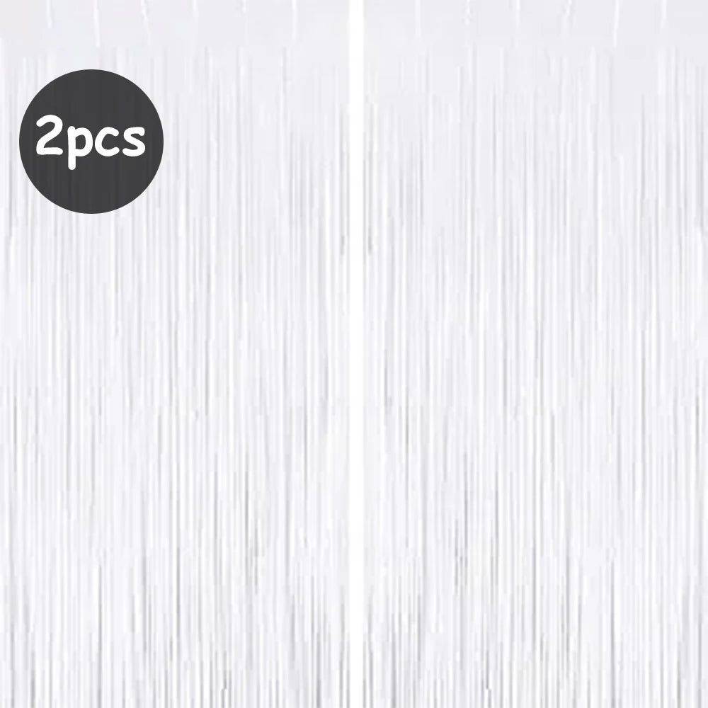 Balloon curtain gold bright 2M X 1M