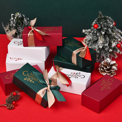 10pcs Merry Christmas Gift Boxes