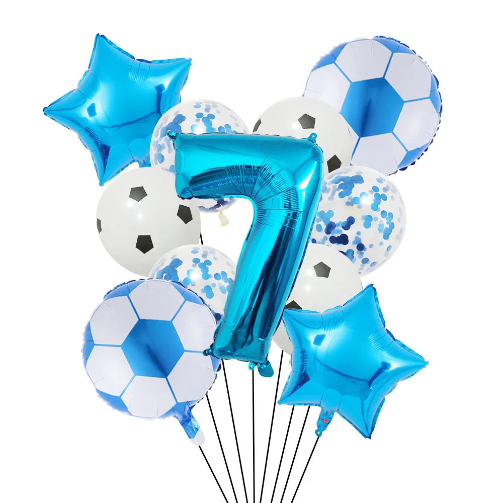 1 Set Helium Football Balloons  Decorations 32Inch