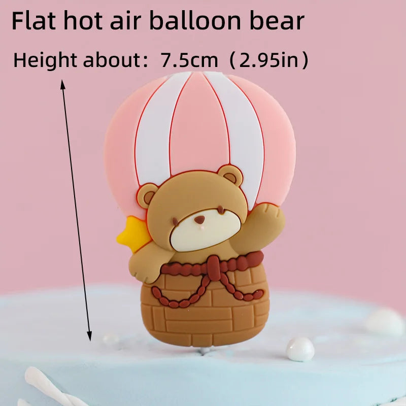 pilot bear cake decoration 15pcs