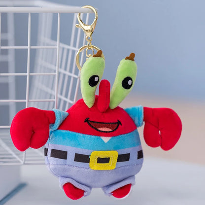 SpongeBob Kawaii Plush Keychain Set