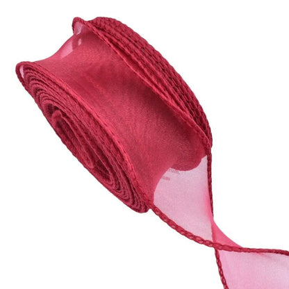 Satin ribbon mesh fabric Tulle ribbon 40mm 10 yards Roll