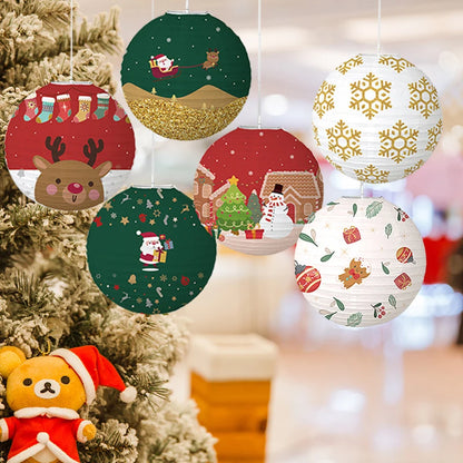 Xmas Pendant Paper Lanter