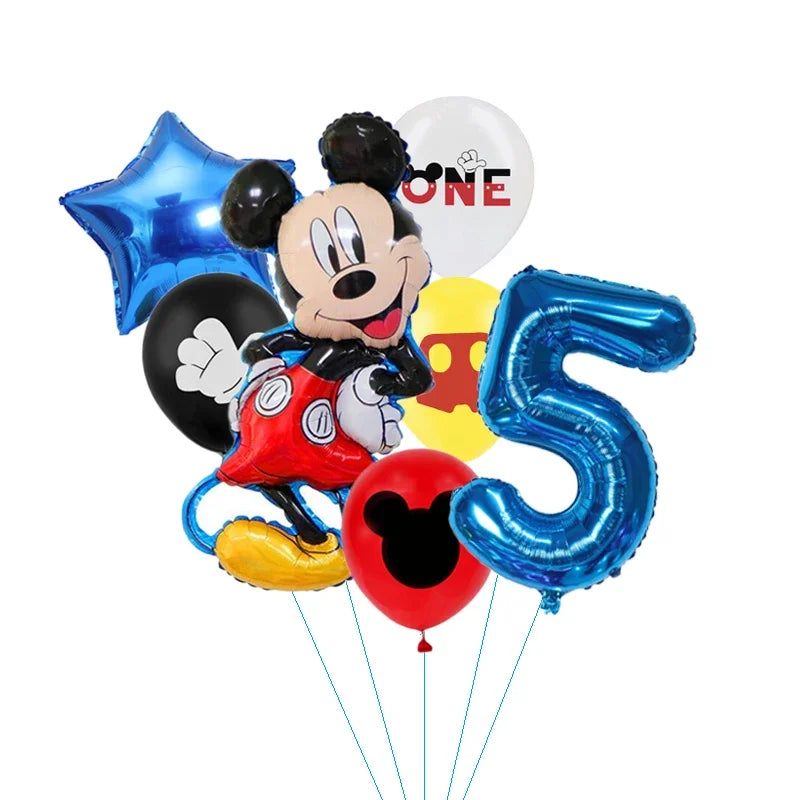 Mickey Mouse Balloon  set 7 Pcs
