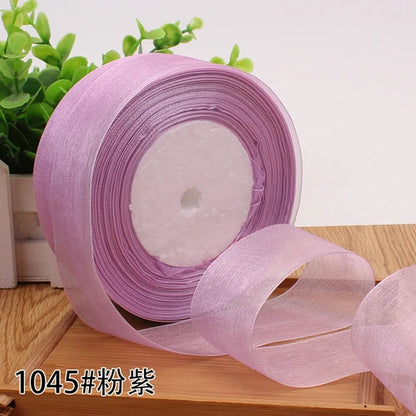 Organza ribbon 50 yards/Roll