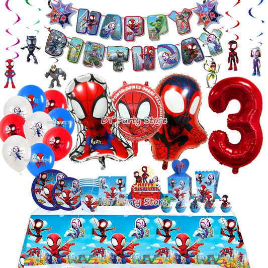 SpiderMan Theme  Decoration