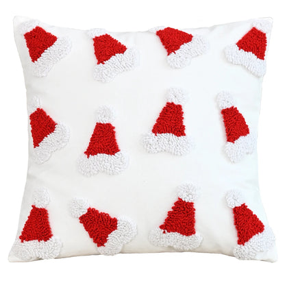 Sorino Christmas Cartoon Tufted Pillowcase