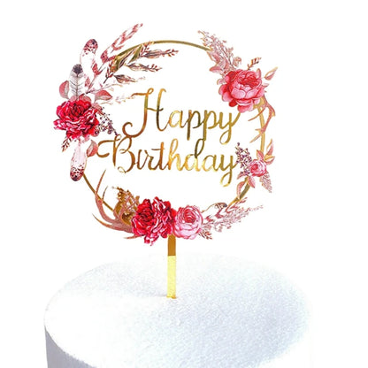 New 3D Color Printing Cake Topper