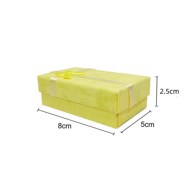 Jewelry gift  boxes 5*8*2.5cm 6Pcs/lot