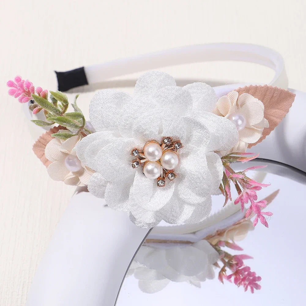 Handmade Flower Hair Hoop