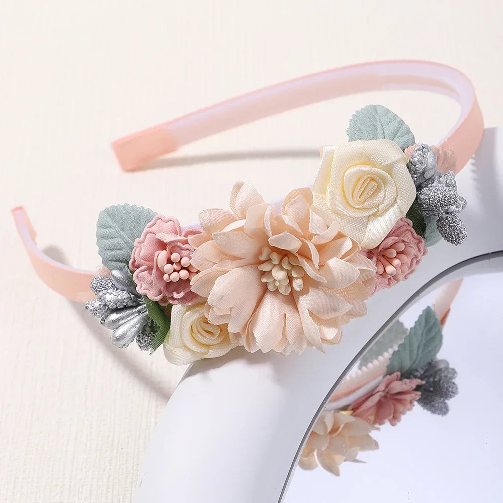 Handmade Flower Hair Hoop