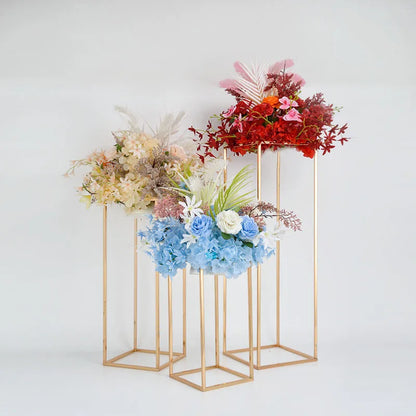 Metal flower stands for party decoration 4PCs/Set