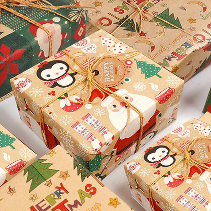 Christmas Gift Box Wrapping Paper