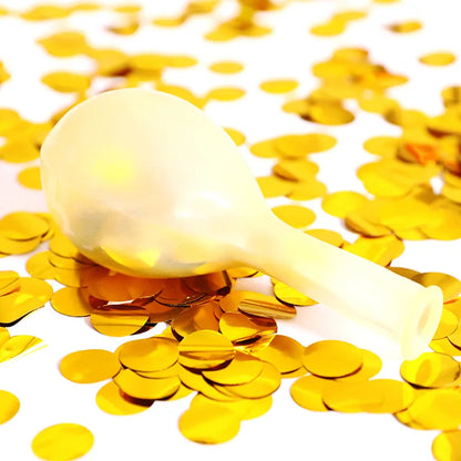 Gold Confetti Balloons 5/10/15pcs