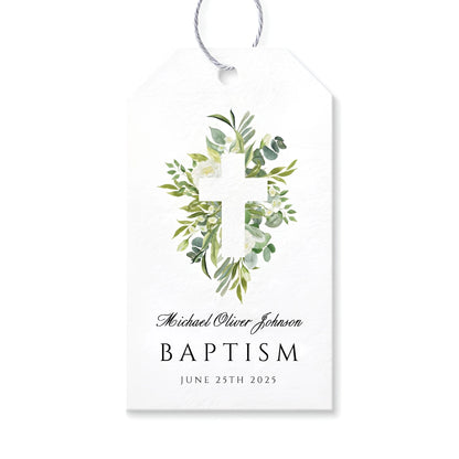 Custom name tag Baptism or Confirmation 50pcs