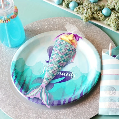 Mermaid Paper Candy box 12pcs