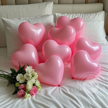 Heart balloons for decoration 20/50/100pcs 10inch