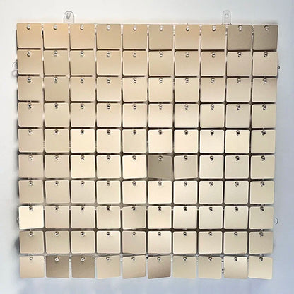 90x180cm Matte Gold Sequin Wall Backdrop