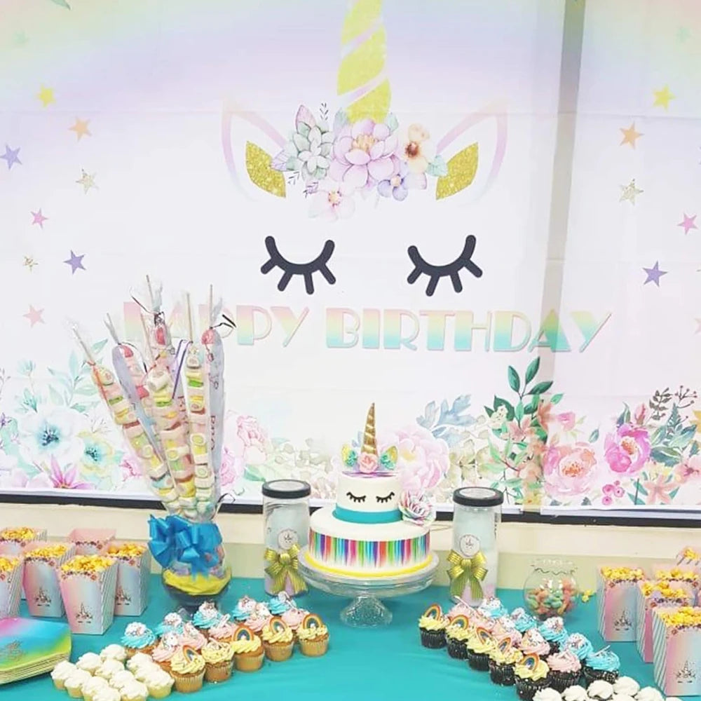 Unicorn cake topper